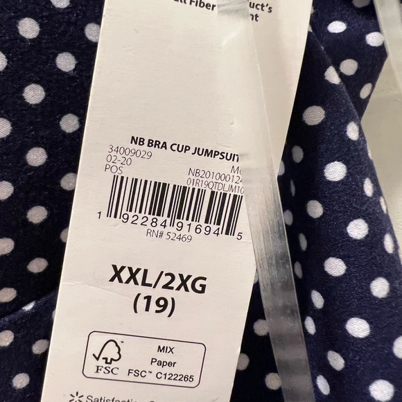 NWT No Boundaries plus jumpsuit. Size 2X. - Picture 3 of 4